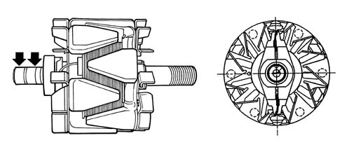Alternator and components