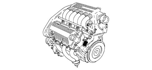 Position of engine marking - from 01/03