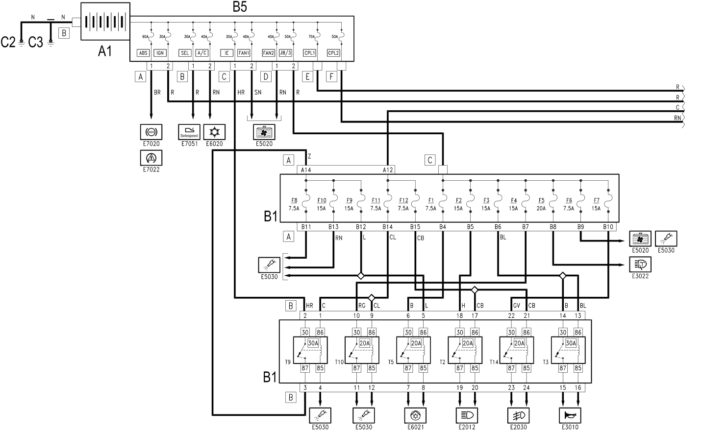 SUPPLY - Wiring diagram