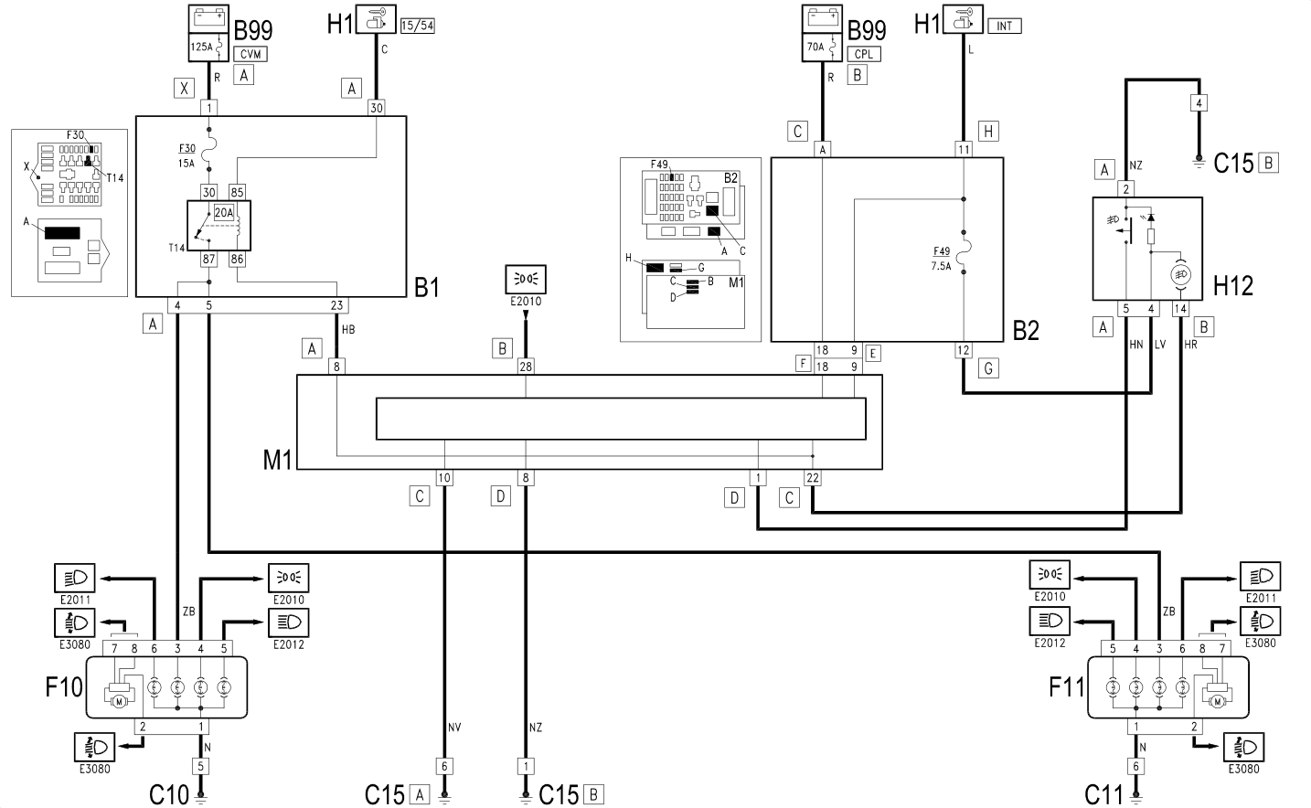 FOG LIGHTS - Wiring diagram