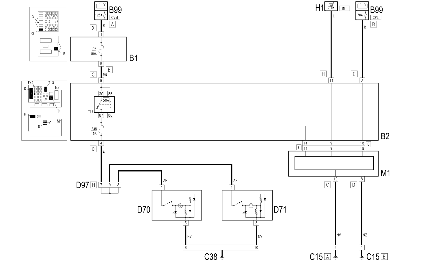 HEATED SEATS - Wiring diagram