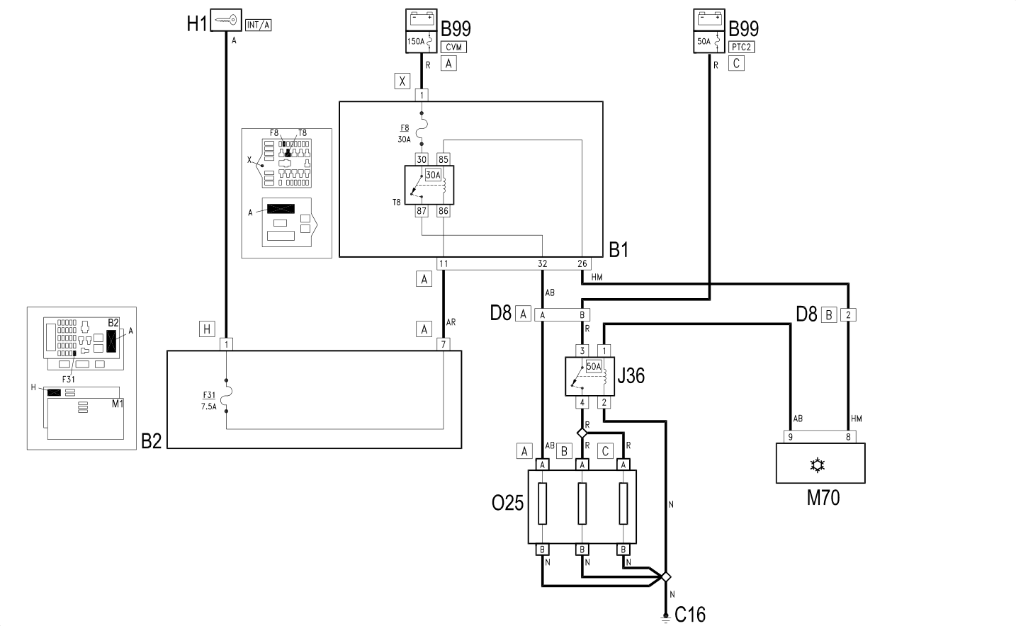 ADDITIONAL HEATER - Wiring diagram