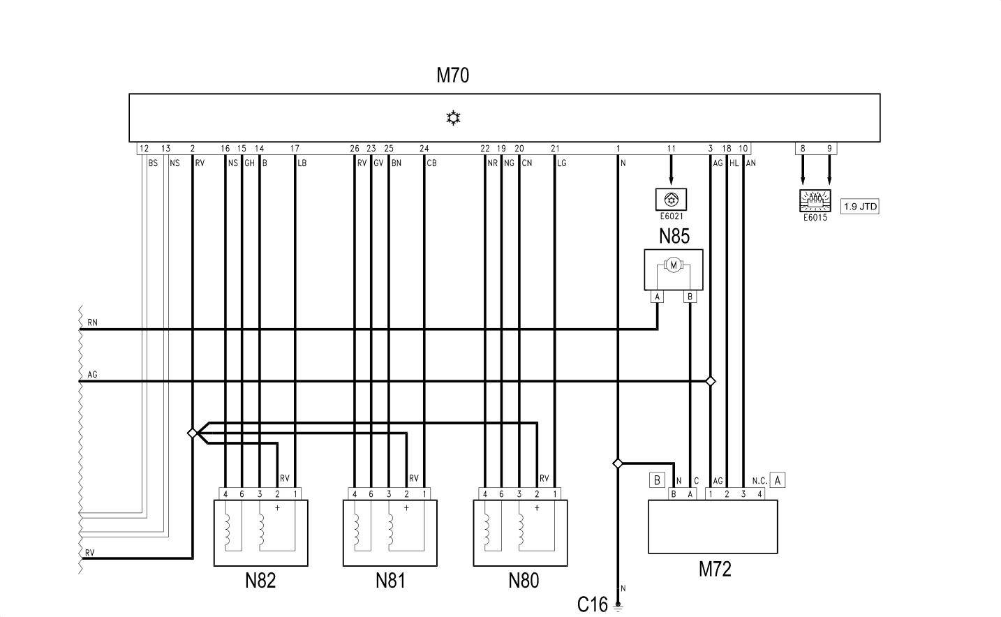 AIR CONDITIONING - Wiring diagram