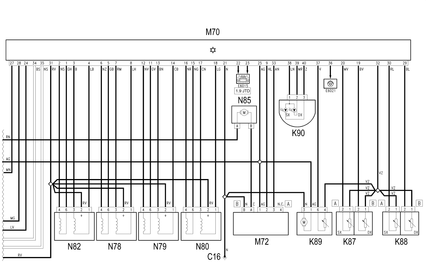 AIR CONDITIONING - Wiring diagram