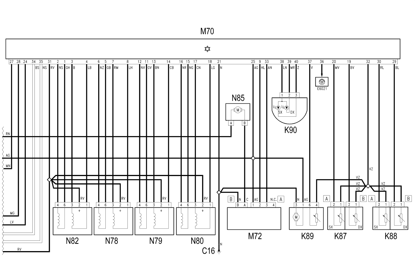 AIR CONDITIONING - Wiring diagram