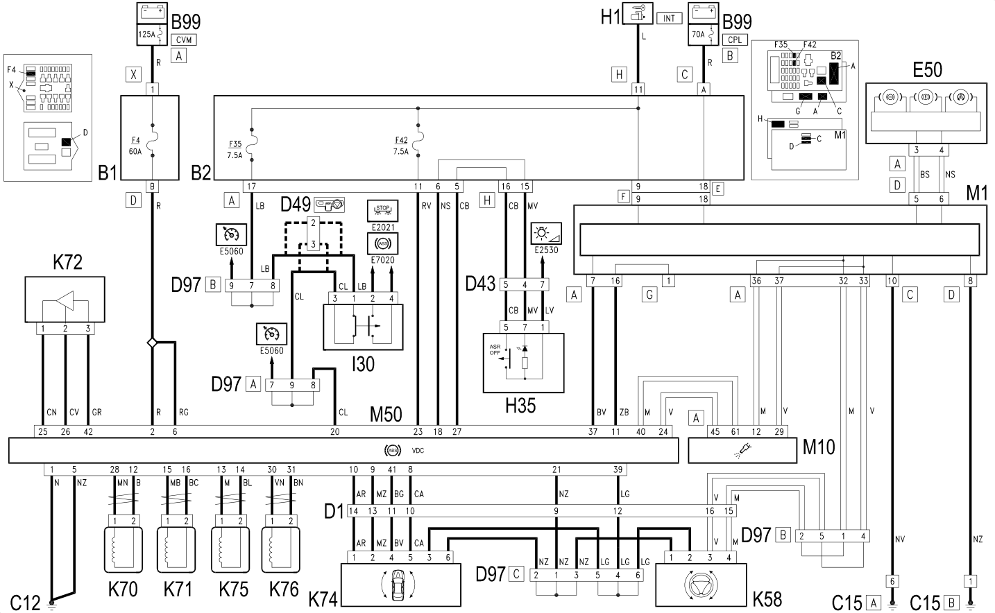 VDC - Wiring diagram