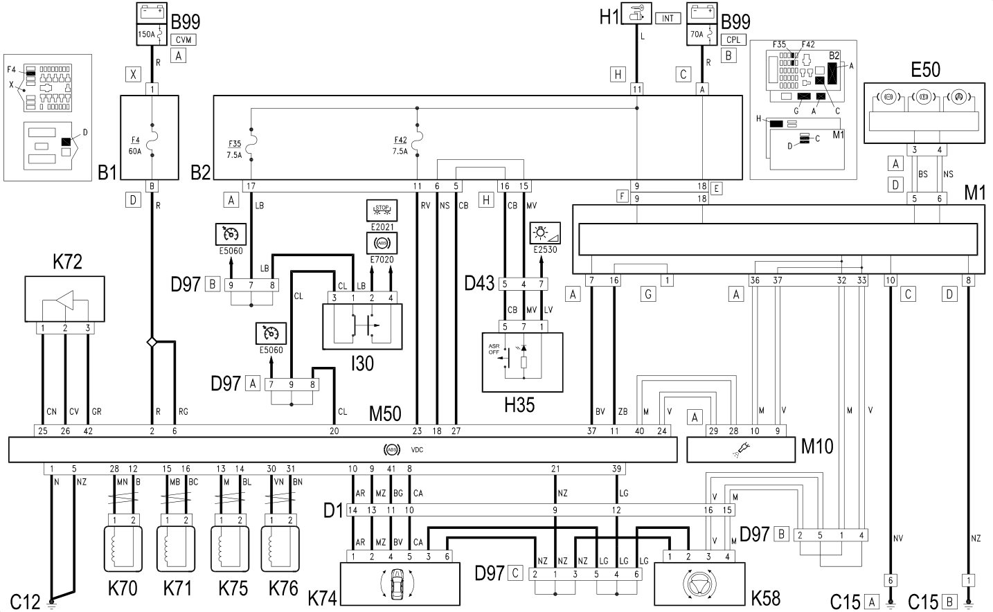 VDC - Wiring diagram