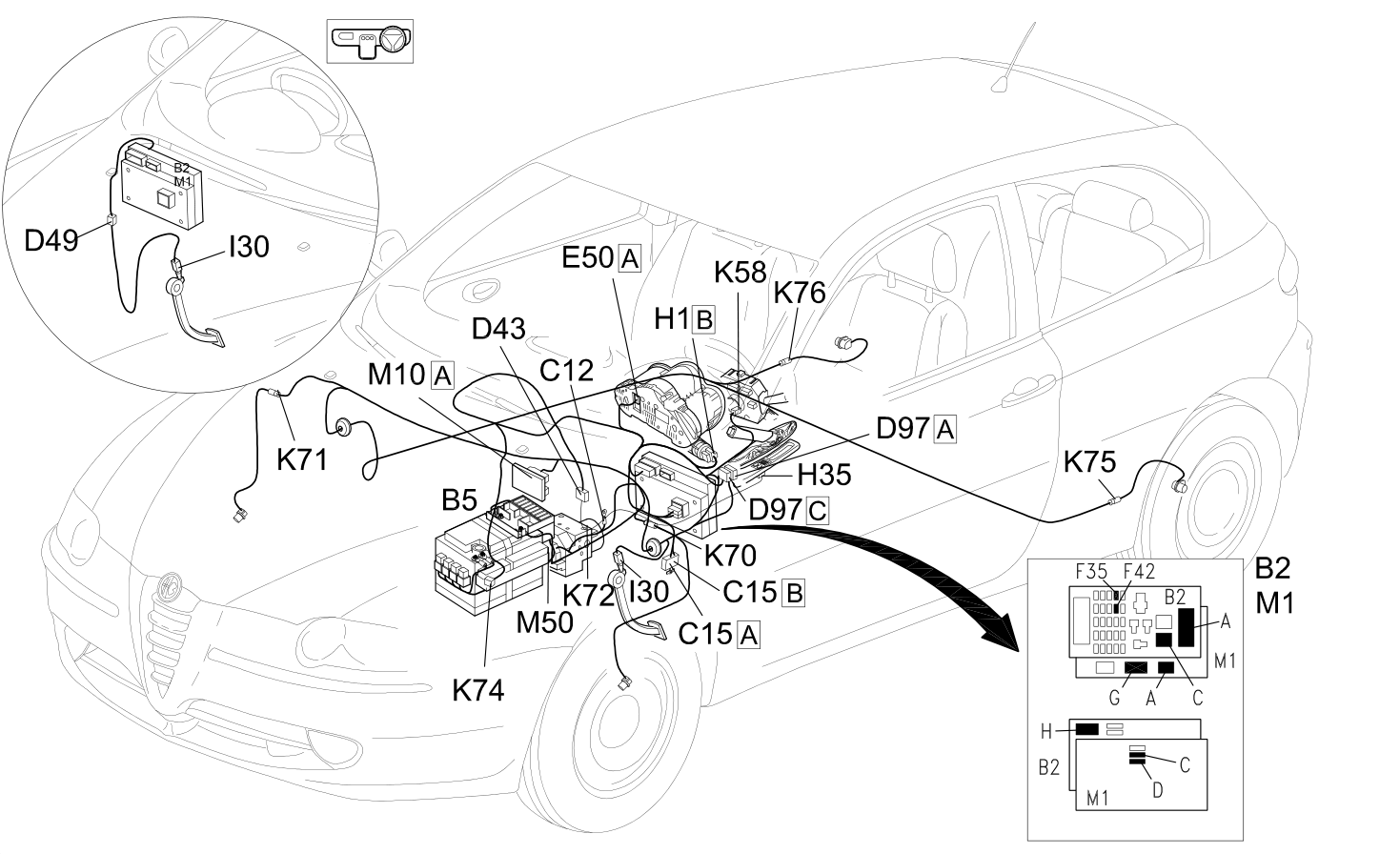 VDC - Location of components