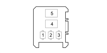 J50 Headlamp washer relay