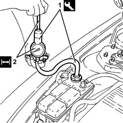 Cooling system - tightness test