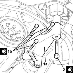 Cam shaft left rigid mount - r r