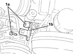 Link mount on engine - r r