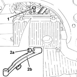 Link mount on engine - r r