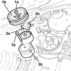 Link mount on engine - r r