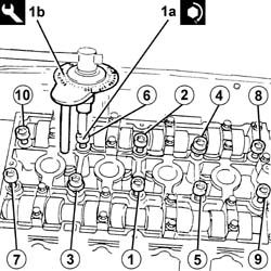 Cylinder head - r + r and replace gasket