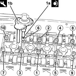 Cylinder head - r + r and replace gasket