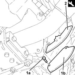 Toothed drive pulley - r + r with timing belt removed