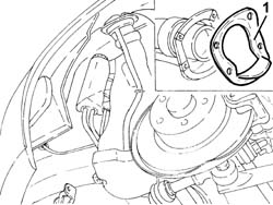Fuel filler pipe housing seal - r r