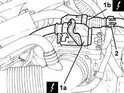 Ignition/injection system control unit mount - r r