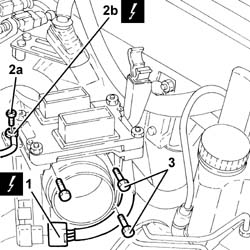 Ignition/injection system control unit mount - r r