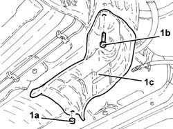 Exhaust pipe heat shield - r r