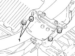Front catalytic converter attachment seal - replace
