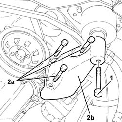 Cam shaft left rigid mount - r r