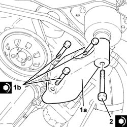 Cam shaft left rigid mount - r r