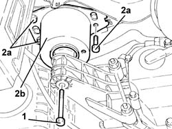 Gearbox side mount flexible block - replace