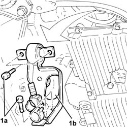 Engine link mount - r r