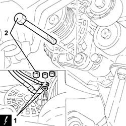 Engine link mount - r r