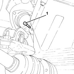 Engine link mount - r r