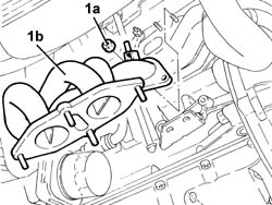 Exhaust manifold - r r