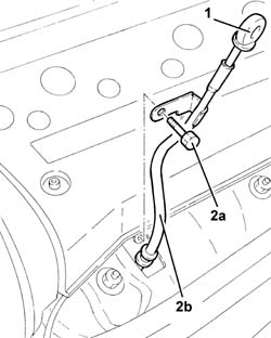 Oil dip stick pipe - r r