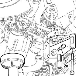 Cam shaft left rigid mount - r r