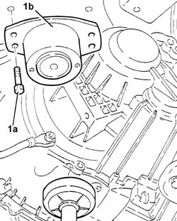 Gearbox side mount flexible block - replace