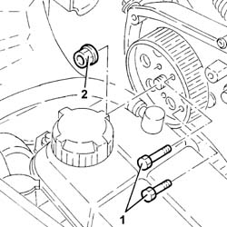 Pressure pump pulley - r r