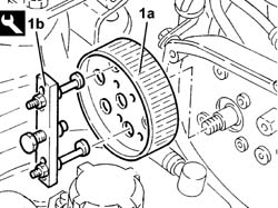 Pressure pump pulley - r r