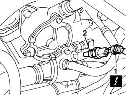 Engine coolant temperature sensor - r r