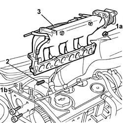 Inlet manifold - r + r and replace seal