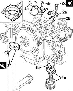 Piston connecting rod set - r r