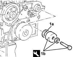 Camshaft in cylinder head - r r with head removed