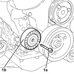 Engine - position on stand and remove