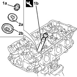 R cylinder head - overhaul