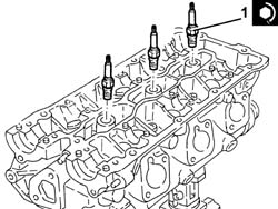 R cylinder head - overhaul