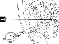 Single cylinder head, removed - overhaul