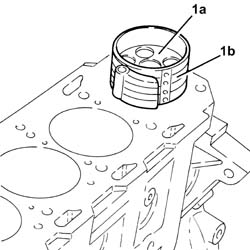 Piston connecting rod set - r r