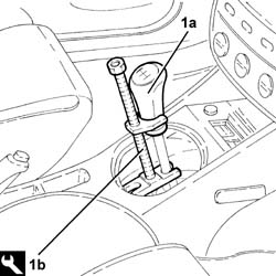 Gear lever knob - r + r