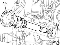Intermediate drive shaft - r r