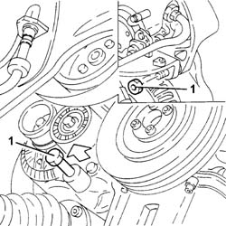 Intermediate drive shaft mount - r r